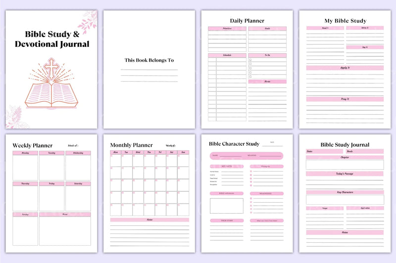 Bible Study Devotional Guide - CraftNest - Digital Crafting and Art