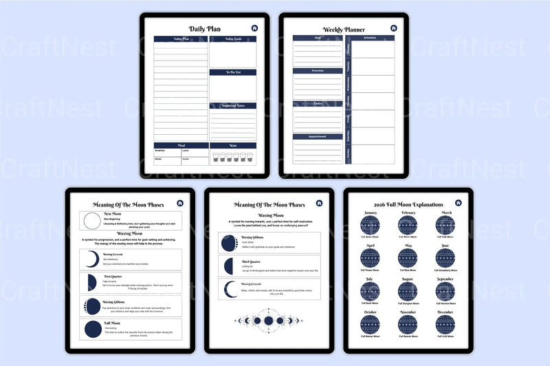 Moon Astrology Guide - CraftNest - Digital Crafting and Art