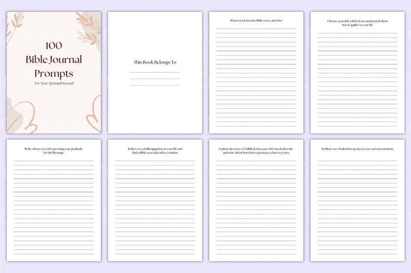 Bible Prompts for Inspiration - CraftNest - Digital Crafting and Art