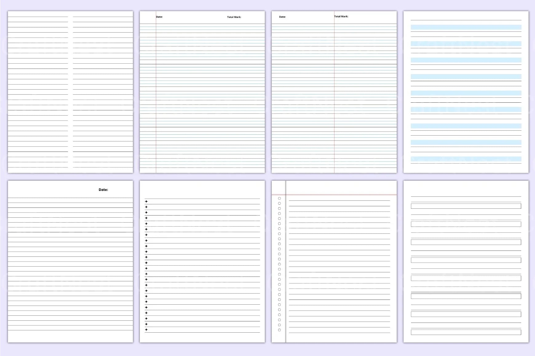 Stylish Notebook for Creative Ideas - CraftNest - Digital Crafting and Art
