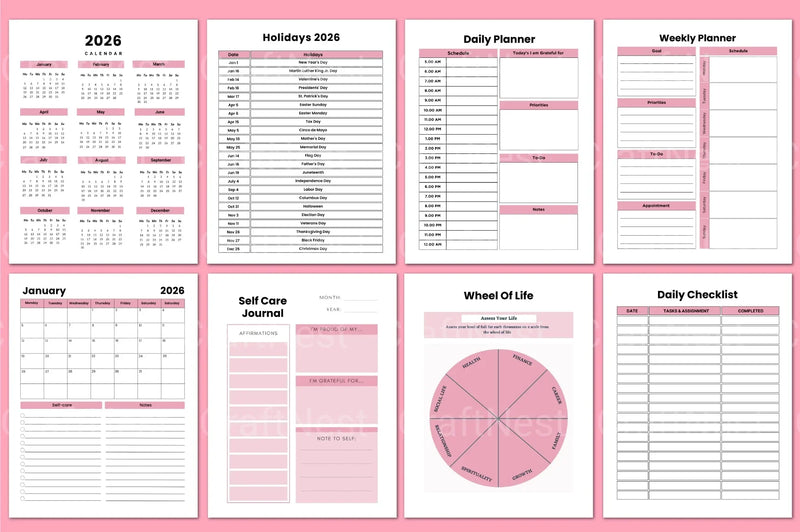 Growth Mindset Coaching Workbook - CraftNest - Digital Crafting and Art