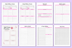 Self Growth Planner - CraftNest - Digital Crafting and Art