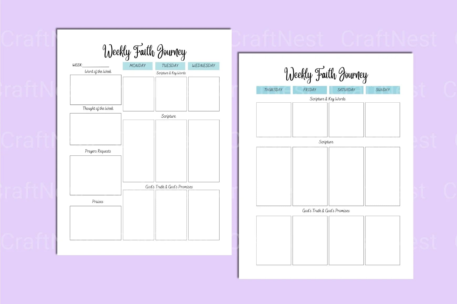 Faithful Reflections Weekly - CraftNest - Digital Crafting and Art