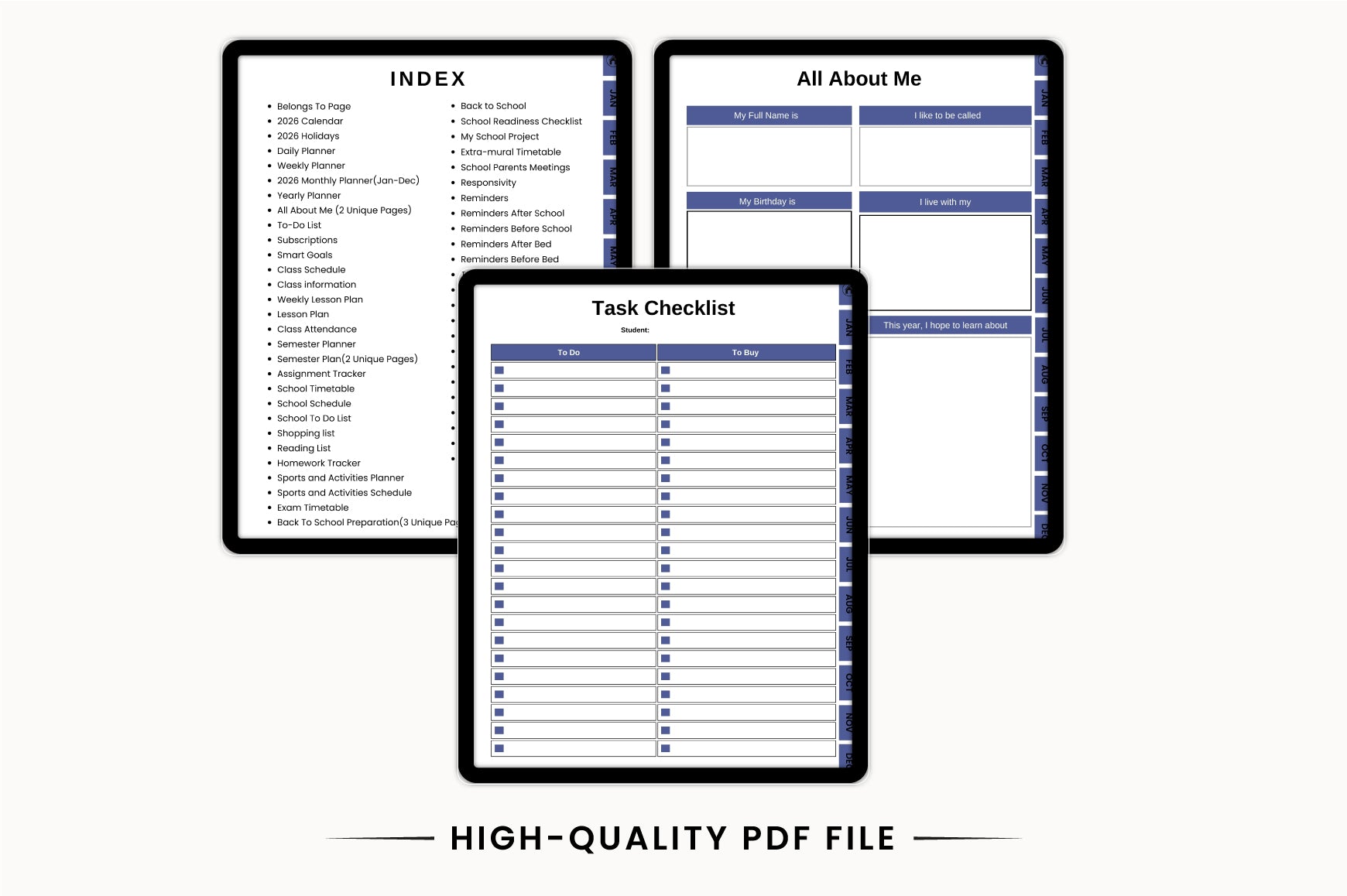 School Success Journal for Students