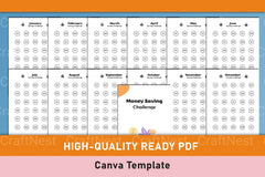 Money Saving Challenge Guide - CraftNest - Digital Crafting and Art