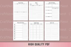 Ultimate Meal Planner Guide - CraftNest - Digital Crafting and Art