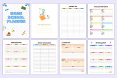 Home School Planner: Organize Your Homeschooling Effortlessly - CraftNest - Digital Crafting and Art