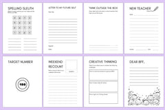 Substitute Teacher Planner - CraftNest - Digital Crafting and Art