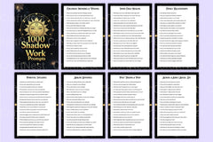Shadow Work Prompts for Personal Growth - CraftNest - Digital Crafting and Art