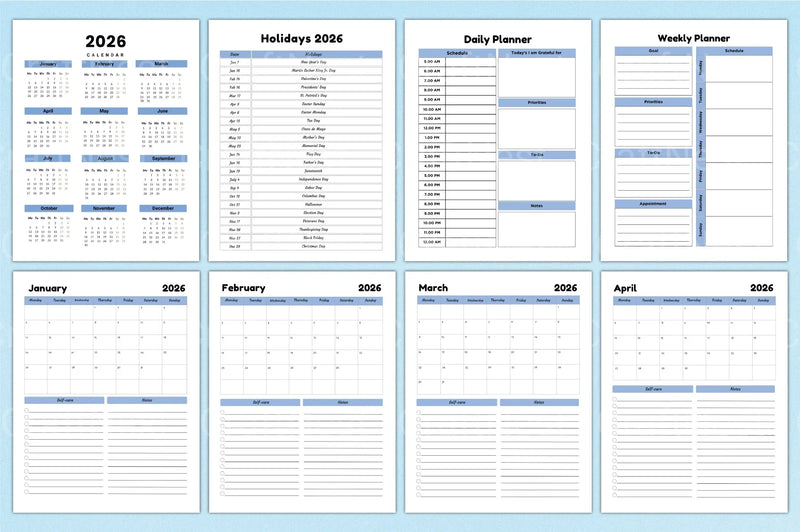 Efficient Cleaning Planner for Organized Homes - CraftNest - Digital Crafting and Art