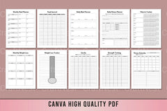 Health & Wellness Planner - CraftNest - Digital Crafting and Art