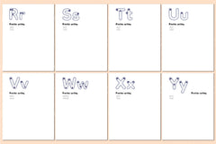 Back to School Alphabet Book - CraftNest - Digital Crafting and Art
