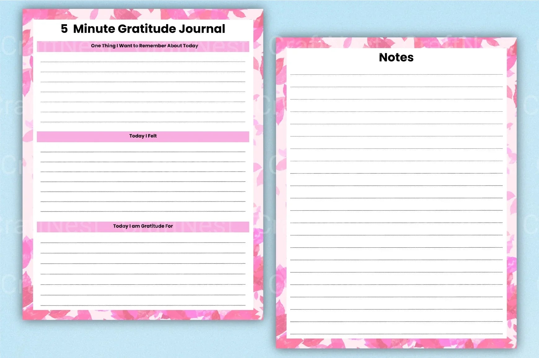 Minute Gratitude: Embrace Daily Thankfulness - CraftNest - Digital Crafting and Art