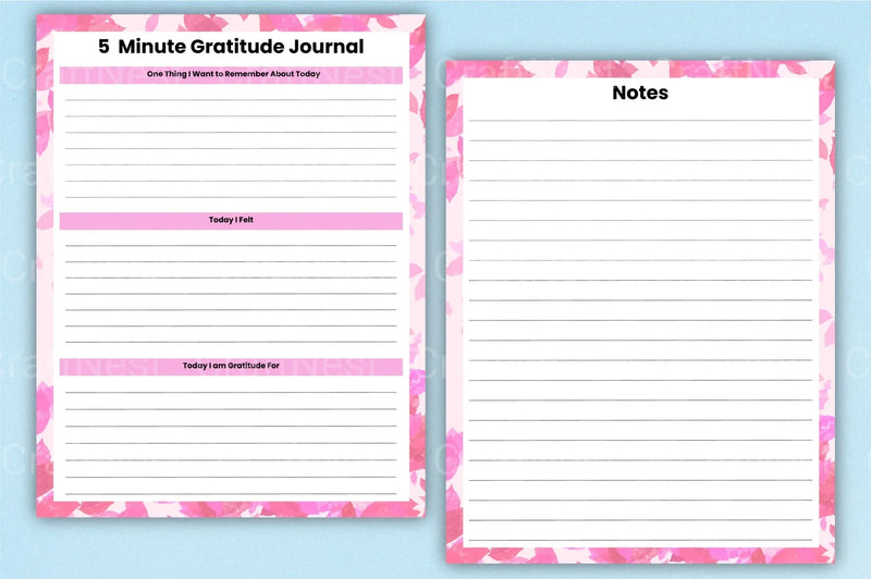Minute Gratitude: Embrace Daily Thankfulness - CraftNest - Digital Crafting and Art