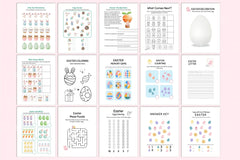 Easter Activity Book for Kids - CraftNest - Digital Crafting and Art