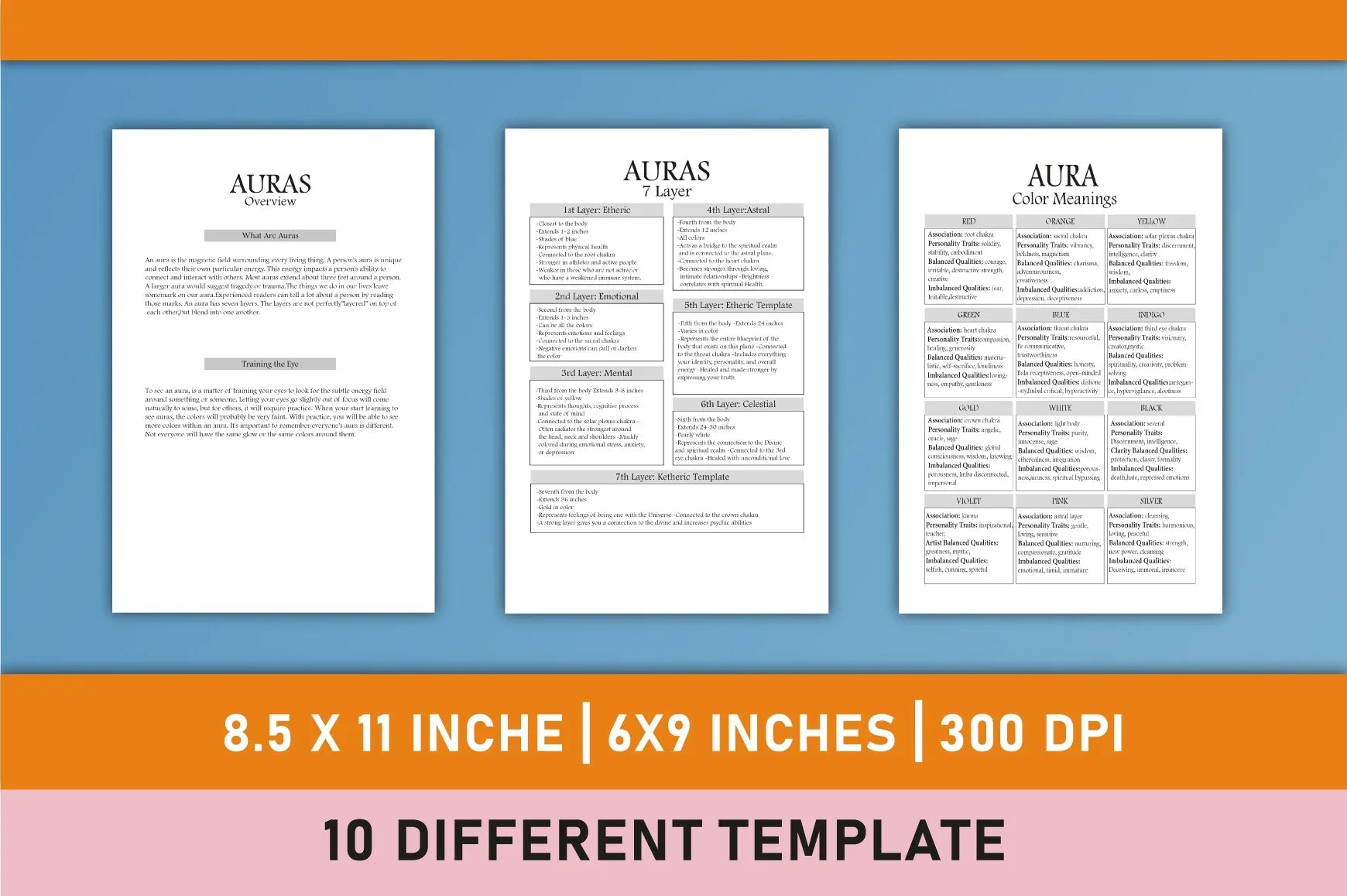Aura Guide Book from 100 Planner - Guidebook Bundle - CraftNest - Digital Crafting and Art