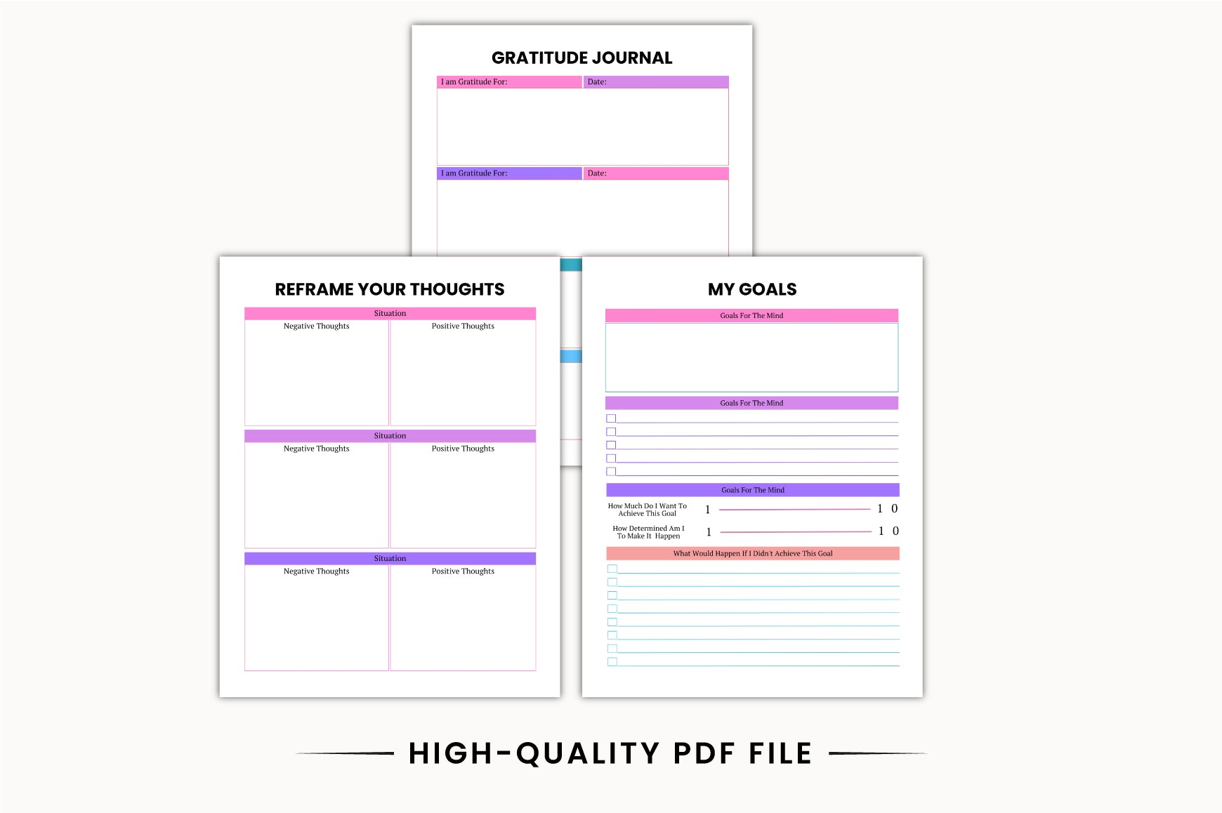 Self Reflection Journal for Women