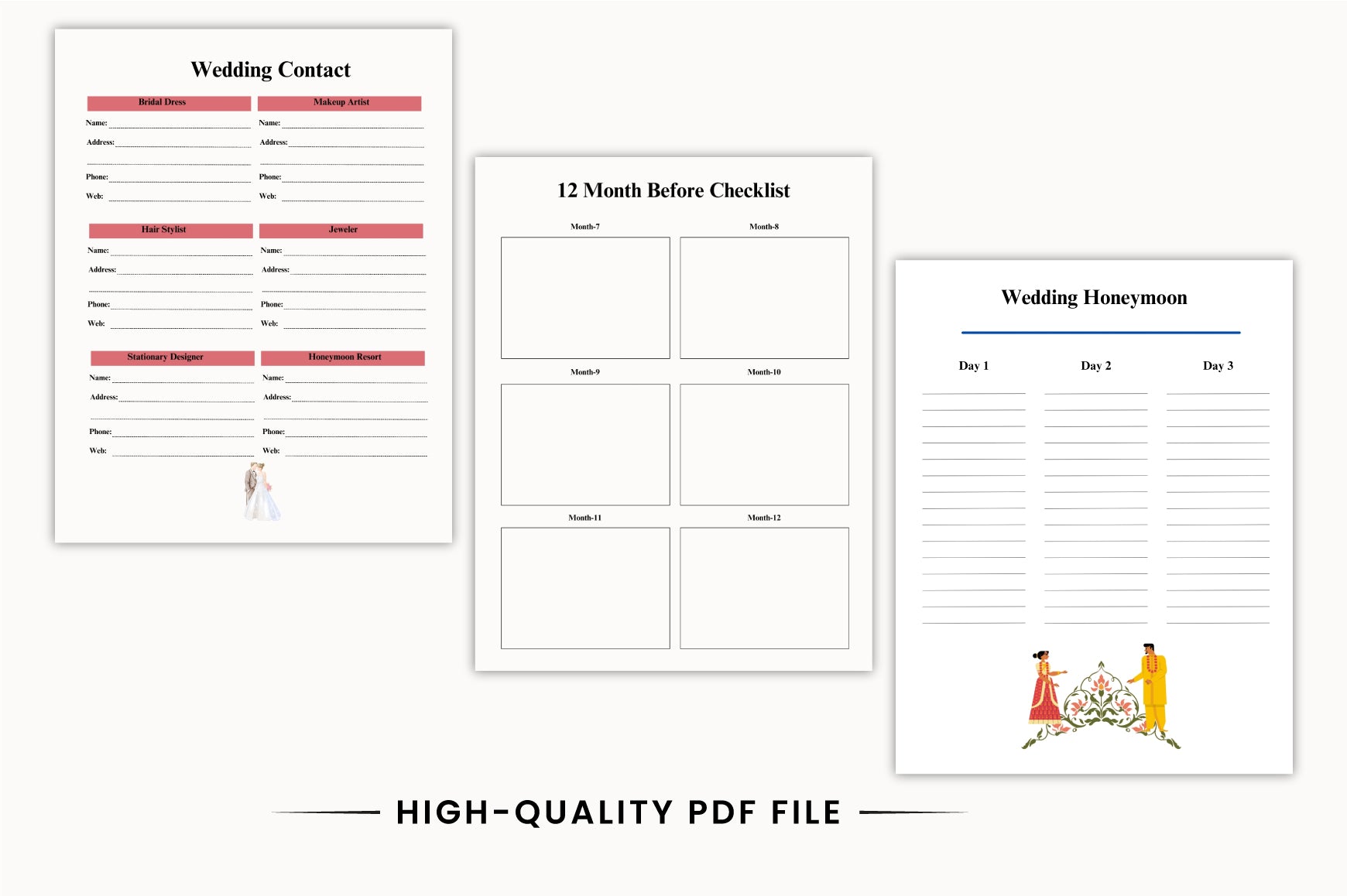 Bride Wedding Planner