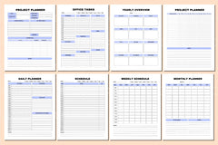 Office Tasks Planner - CraftNest - Digital Crafting and Art