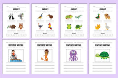 Animals Activity Workbook - CraftNest - Digital Crafting and Art