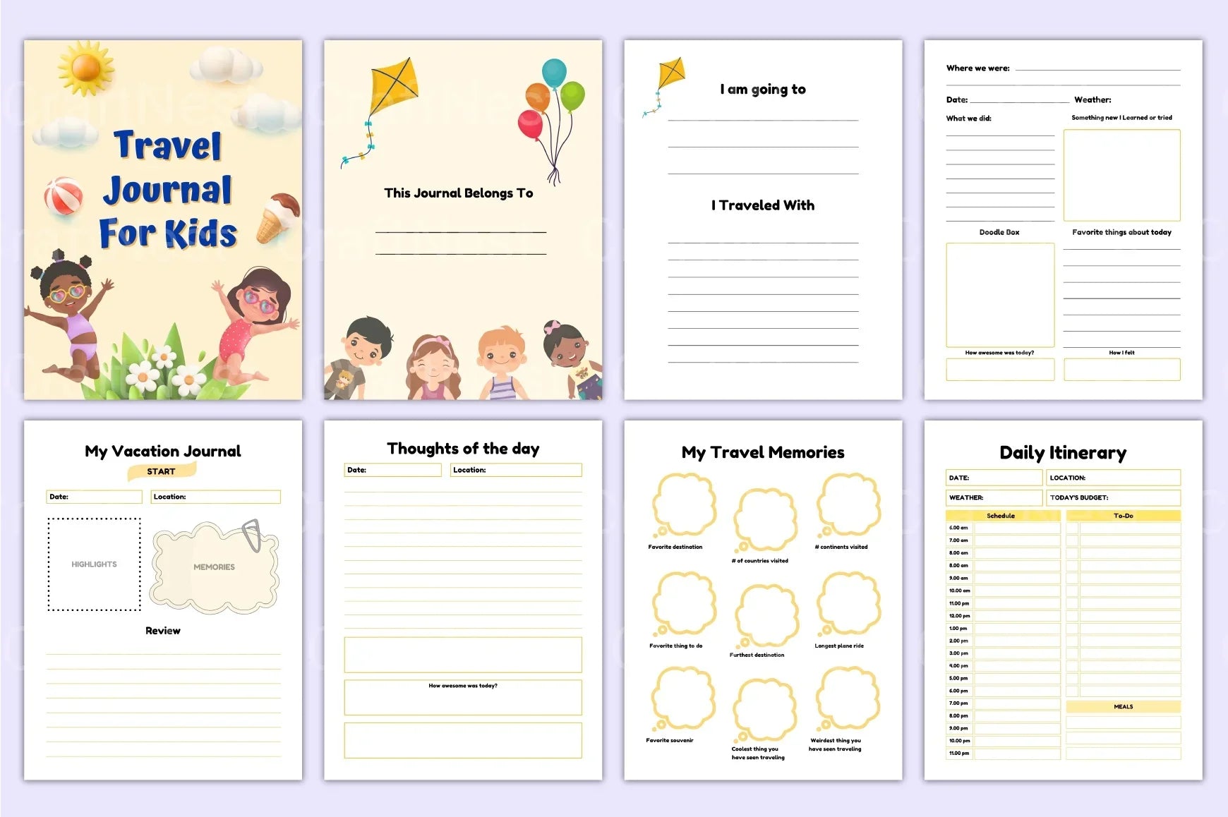 Travel Adventures for Kids - CraftNest - Digital Crafting and Art