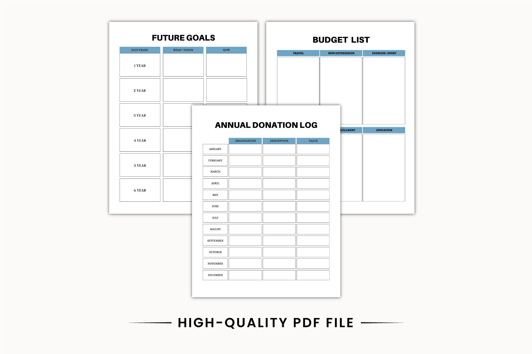 Budget Money Management Planner