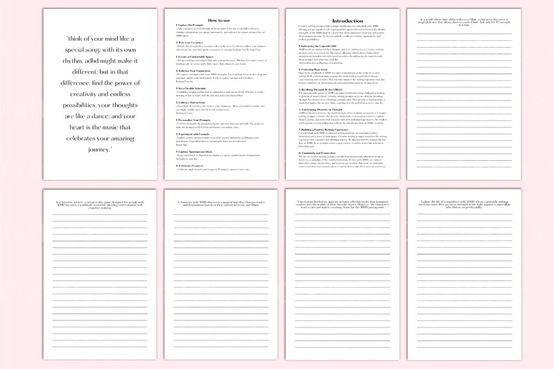 ADHD Creative Prompts for Enhanced Focus and Imagination - CraftNest - Digital Crafting and Art