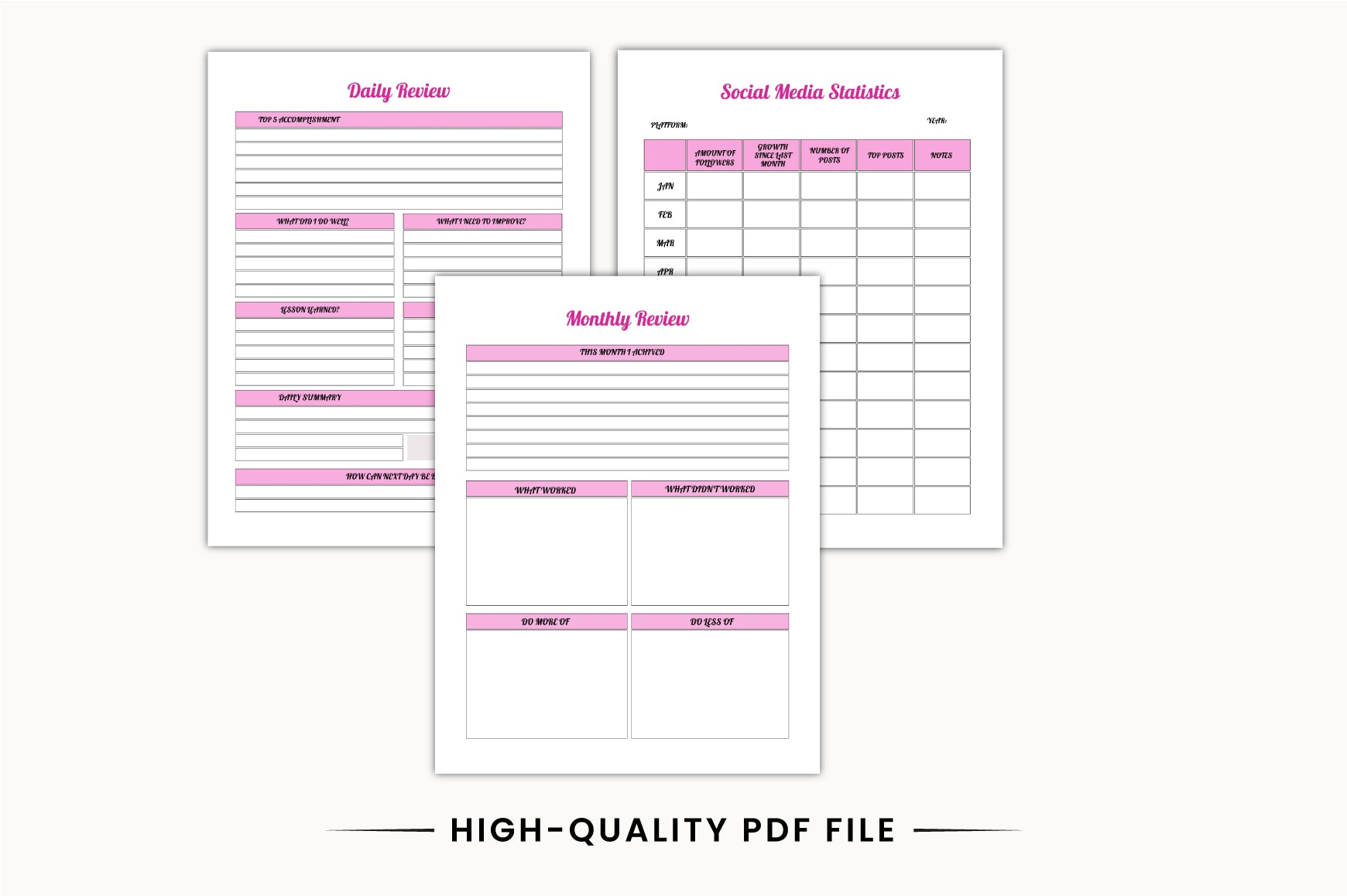 Side Hustle Business Planner