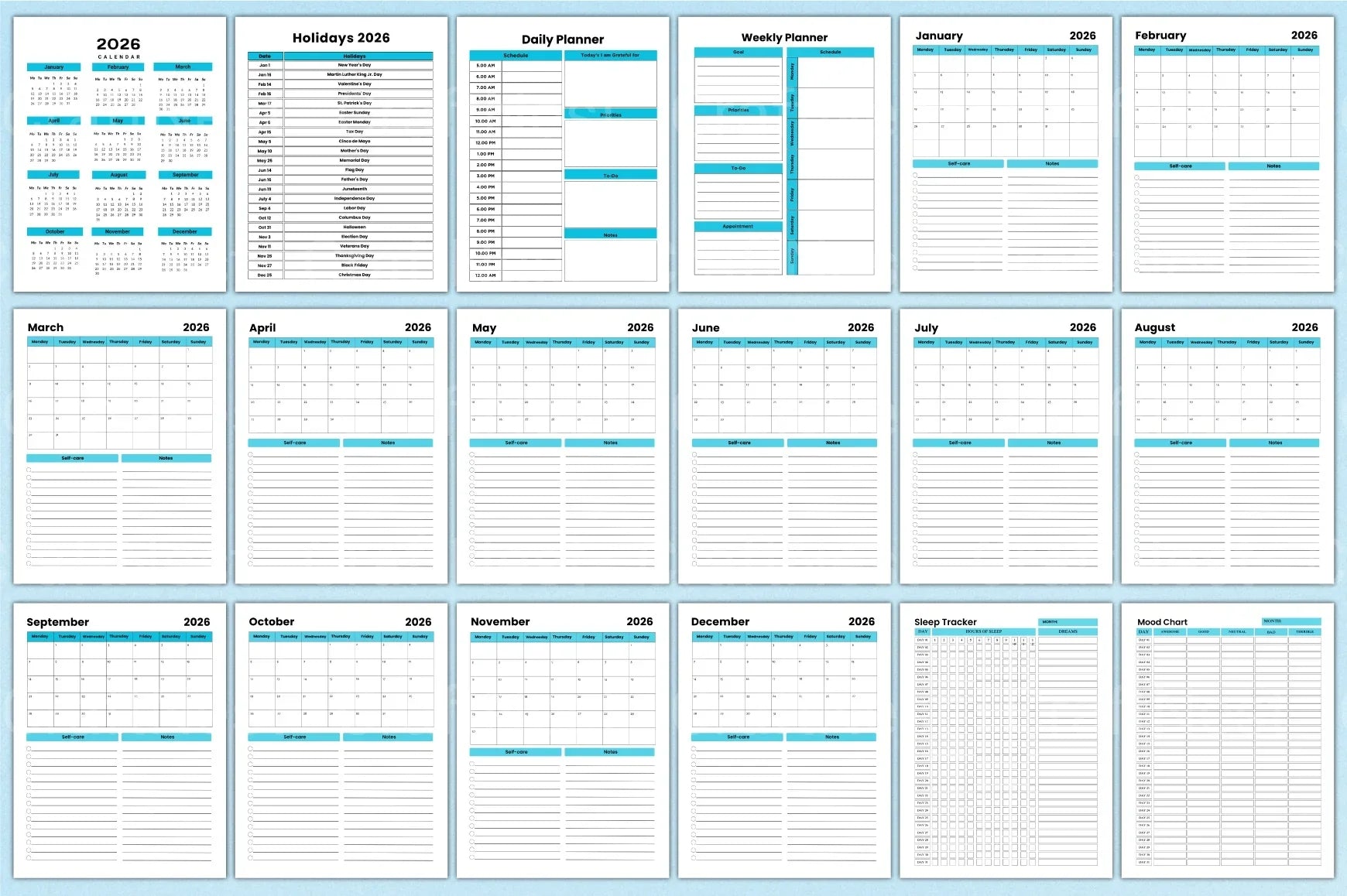 Anxiety and Depression Workbook - CraftNest - Digital Crafting and Art