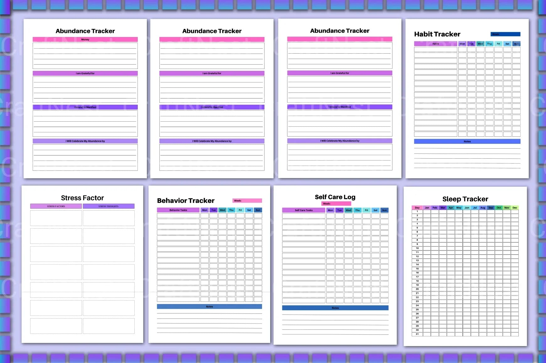 Depression Workbook: A Guide to Mental Wellness - CraftNest - Digital Crafting and Art