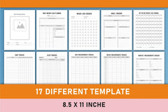 Weight Loss Planner - CraftNest - Digital Crafting and Art