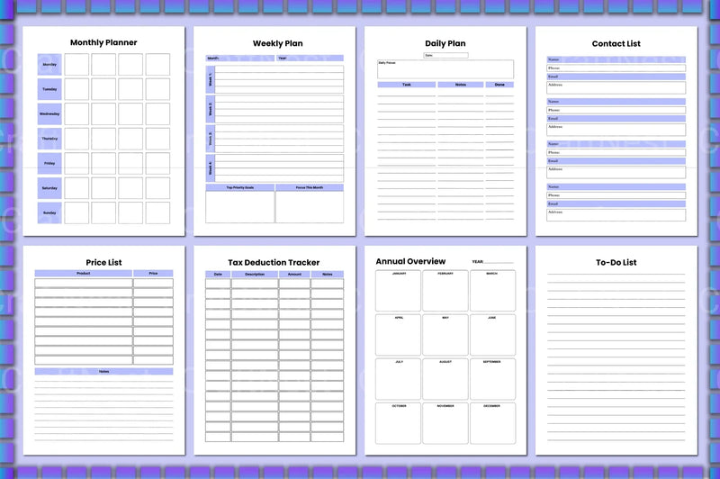 Craft Business Planner Guide - CraftNest - Digital Crafting and Art
