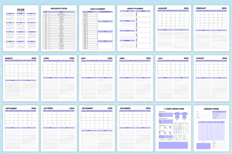 Shirt Business Planner Guide - CraftNest - Digital Crafting and Art