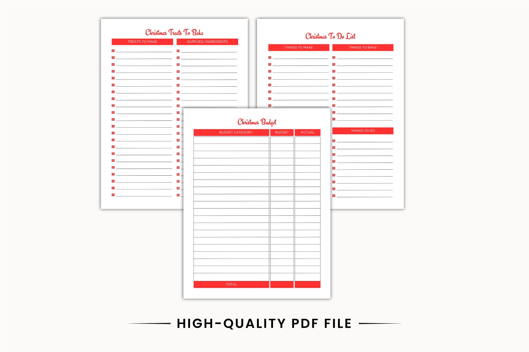 Ultimate Christmas Planner