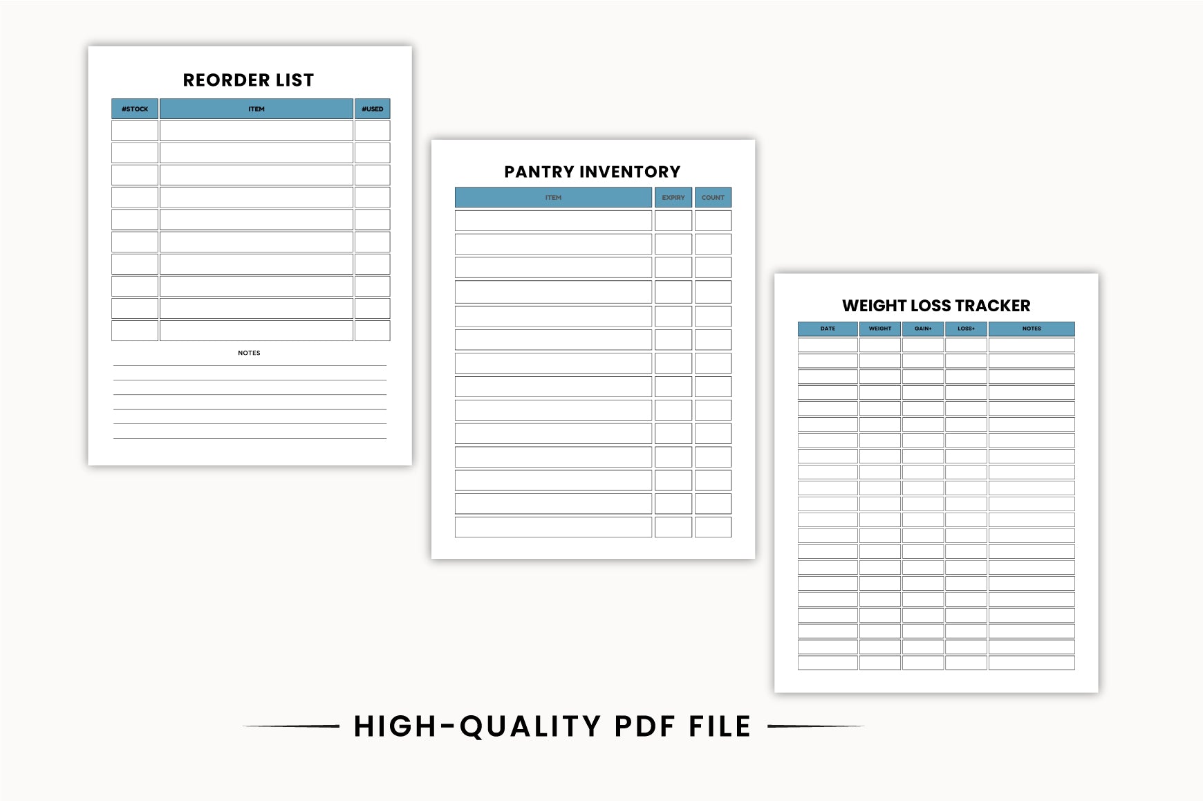 ADHD Focus Planner for Improved Concentration