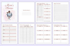 Mom Planner Canva Template - CraftNest - Digital Crafting and Art