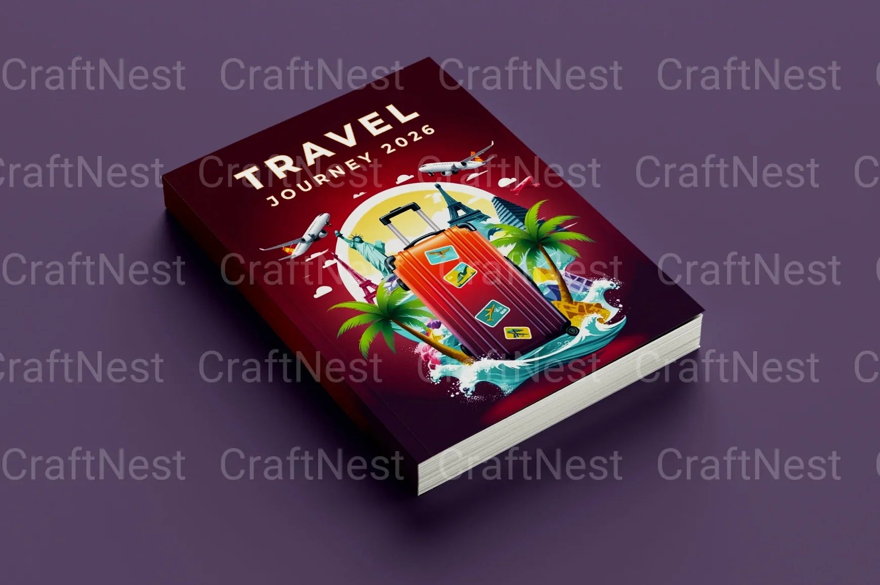 Travel Journey Adventure - CraftNest - Digital Crafting and Art