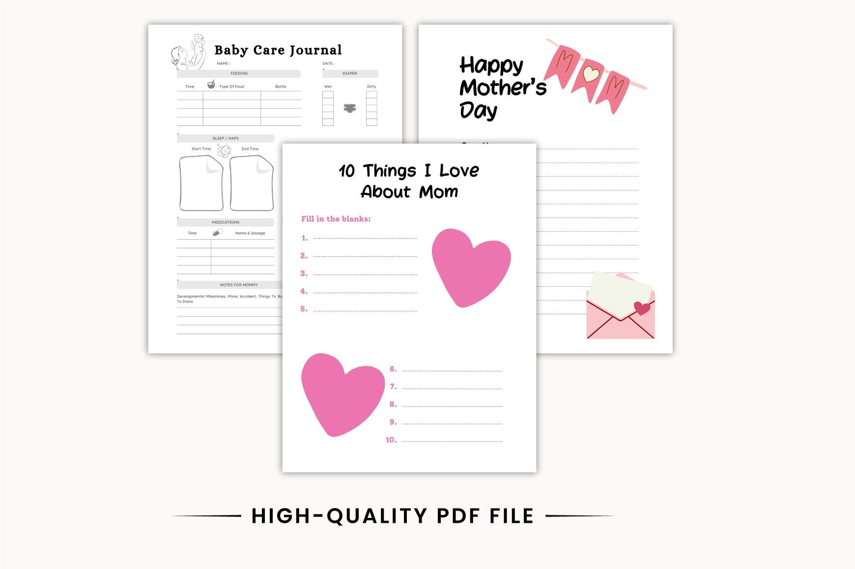 Busy Mom Life Journal