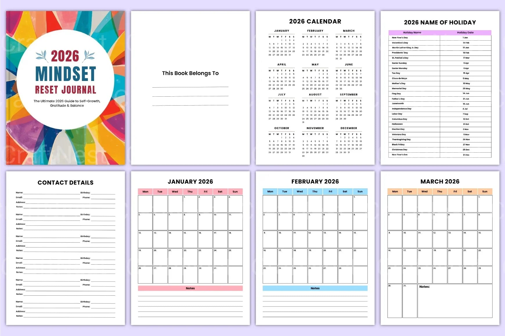 Mindset Reset: Transform Your Thinking - CraftNest - Digital Crafting and Art