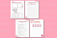 Valentine's Day Coloring Book for Kids - CraftNest - Digital Crafting and Art