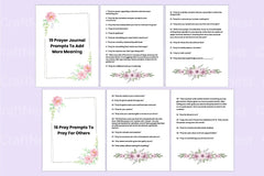 Prayer Prompts Guide for Inspiration - CraftNest - Digital Crafting and Art