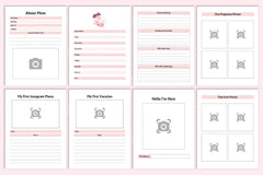 Baby Memory Book: Cherish Every Milestone - CraftNest - Digital Crafting and Art