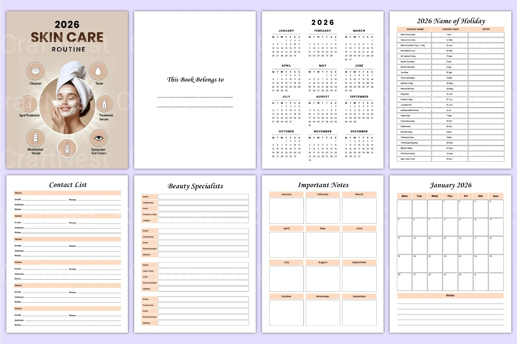 Effective Skin Care Routine Guide - CraftNest - Digital Crafting and Art