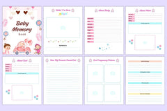 Baby Memory Book: First Year Keepsake - CraftNest - Digital Crafting and Art