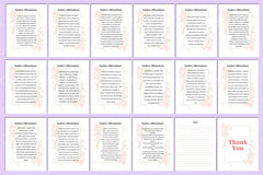 Positive Affirmations for Women - CraftNest - Digital Crafting and Art