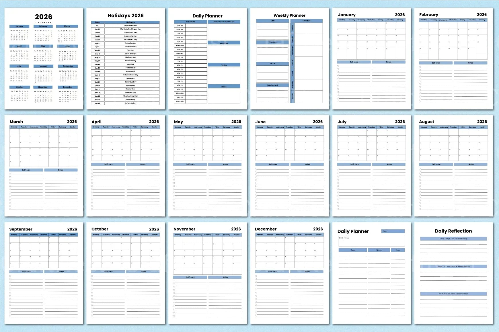 Business Workbook Template for Success - CraftNest - Digital Crafting and Art