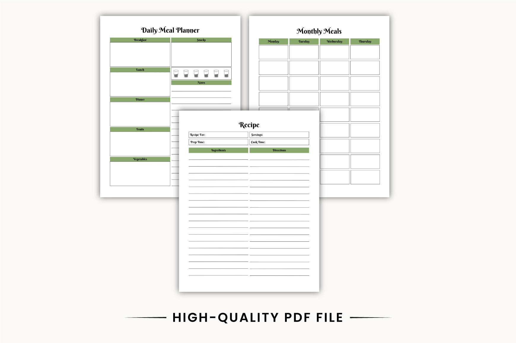 Healthy Meal Planner