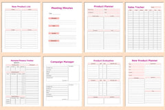 Side Hustle Planner - CraftNest - Digital Crafting and Art