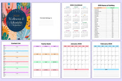 Wellness Lifestyle Organizer - CraftNest - Digital Crafting and Art