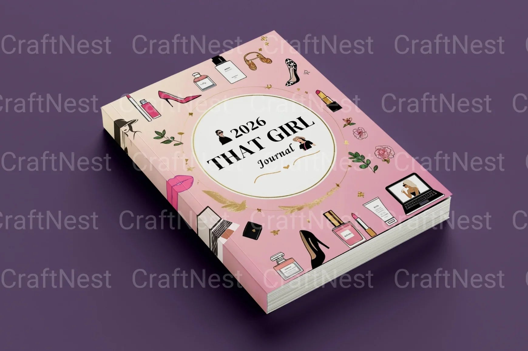 SEO Optimized Title: "That Girl" - CraftNest - Digital Crafting and Art